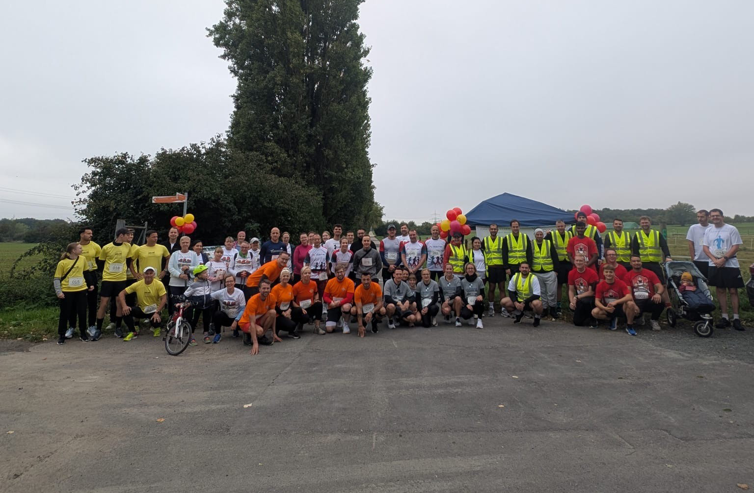 Start beim Hattersheimer Firmenlauf